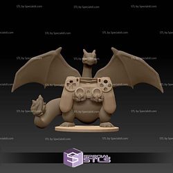 Charizard Joystick Holder 3D Model Sculpture