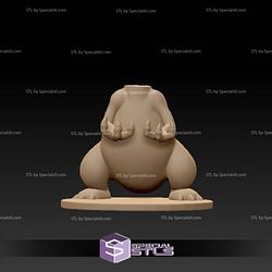 Charizard Joystick Holder 3D Model Sculpture