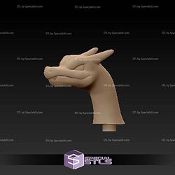 Charizard Joystick Holder 3D Model Sculpture