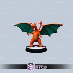 Charizard Pokemon 3D Model Sculpture