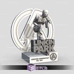 Chester Bennington Linkin Park 3D Printer Files