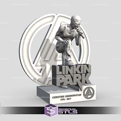 Chester Bennington Linkin Park 3D Printer Files