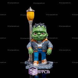 Chibi Frankenstein 3D Model Sculpture