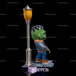 Chibi Frankenstein 3D Model Sculpture