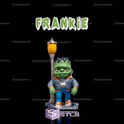 Chibi Frankenstein 3D Model Sculpture