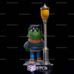 Chibi Frankenstein 3D Model Sculpture