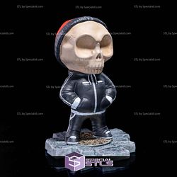 Chibi Grim 3D Model Sculpture