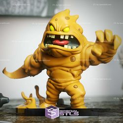 Chibi STL Collection - Clayface 3D Model Sculpture