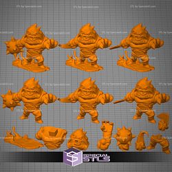 Chibi STL Collection - Clayface 3D Model Sculpture