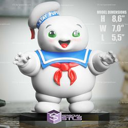 Chibi STL Collection - Stay Puft Starwars Sculpture