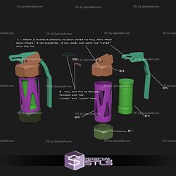 Cosplay STL Files G23 Stun Helldivers