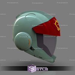 Cosplay STL Files Gundam Requiem Pilot Helmet