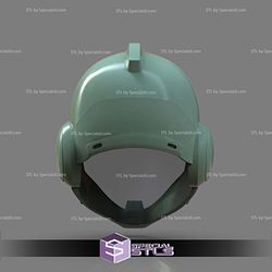 Cosplay STL Files Gundam Requiem Pilot Helmet