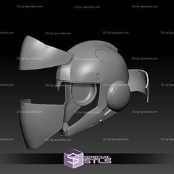 Cosplay STL Files Gundam Requiem Pilot Helmet