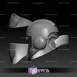 Cosplay STL Files Gundam Requiem Pilot Helmet