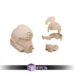 Cosplay STL Files Helldivers 2 Excutioners Helmet