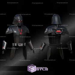 Cosplay STL Files Inquisitor Starkiller Armor