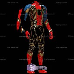 Cosplay STL Files Iron Spider Man Infinity War Suit 3D Printer Files