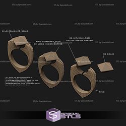 Cosplay STL Files Marvolo Gaunts Ring Harry Potter