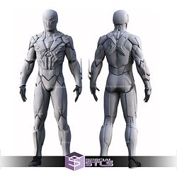 Cosplay STL Files Spiderman 2099 Suit 3D Printer Files