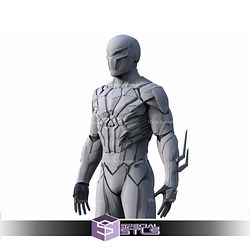 Cosplay STL Files Spiderman 2099 Suit 3D Printer Files