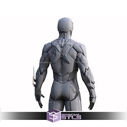 Cosplay STL Files Spiderman 2099 Suit 3D Printer Files