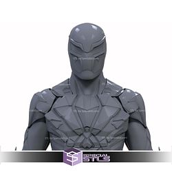 Cosplay STL Files Spiderman 2099 Suit 3D Printer Files