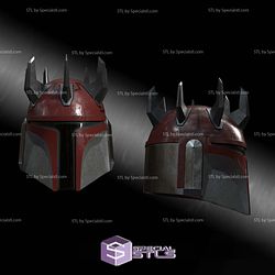 Cosplay STL Files The Mandalorian Supercommando helmet