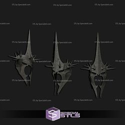 Cosplay STL Files Witch King Crown