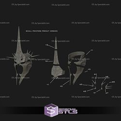 Cosplay STL Files Witch King Crown