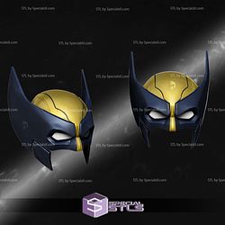 Cosplay STL Files Wolverine Tactical Cowl