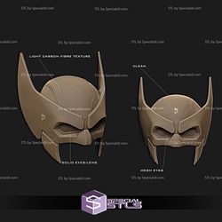 Cosplay STL Files Wolverine Tactical Cowl