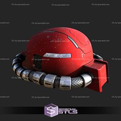 Cosplay STL Files Zaku Helmet V2