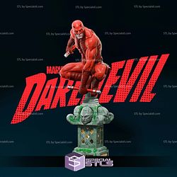 Daredevil Classic on Base 3D Printer Files