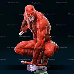 Daredevil Classic on Base 3D Printer Files