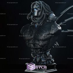 Darkness DC Hero Portrait Bust 3D Printer Files