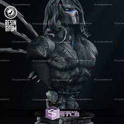 Darkness DC Hero Portrait Bust 3D Printer Files