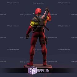 Deadpool Yellow and Red 3D Printer Files