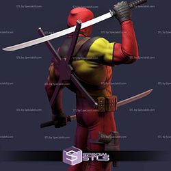 Deadpool Yellow and Red 3D Printer Files