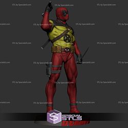 Deadpool Yellow and Red 3D Printer Files