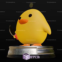 Duck with Knife meme Basic 3D Printer Files