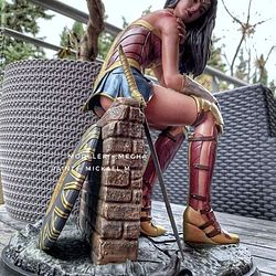 Wonder Woman Battle Scarred