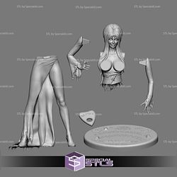 Elvira 250mm NSFW Standing 3D Printer Files