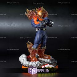 Endeavor My Hero Academia 3D Model Sculpture