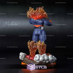 Endeavor My Hero Academia 3D Model Sculpture