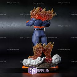 Endeavor My Hero Academia 3D Model Sculpture