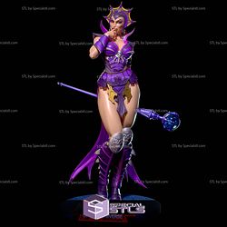 Evil-Lyn Master of Universe 3D Model Sculpture