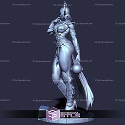 Evil-Lyn Master of Universe 3D Model Sculpture