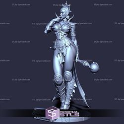 Evil-Lyn Master of Universe 3D Model Sculpture