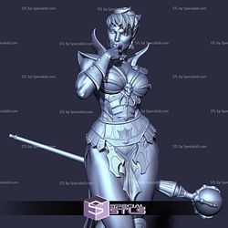 Evil-Lyn Master of Universe 3D Model Sculpture